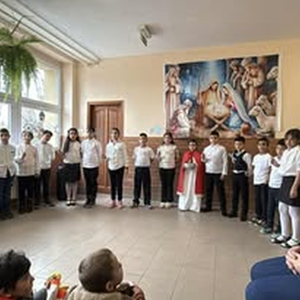 2025.12.08 A tuzséri telephelyen adventi műsor